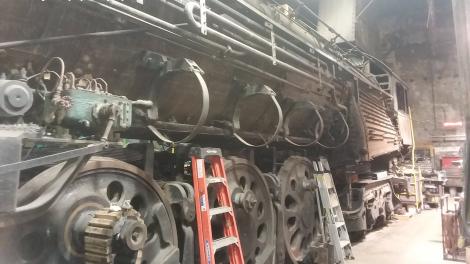 American Steam Railroad continues their restoration of 2100